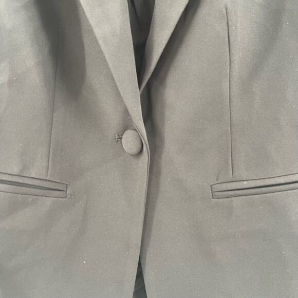 NEW BOSTON PROPER Blazer Size 4 Black NWOT Spandex Blend Stretch Business Casual - Picture 7 of 13